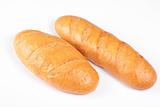 two fresh bread