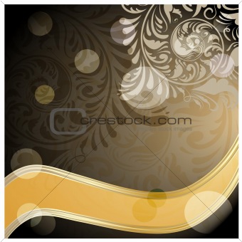 ABSTRACT FLORAL BACKGROUND