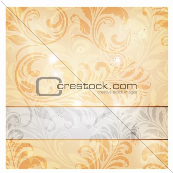 vector seamless spring floral pattern