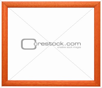 Orange frame cutout