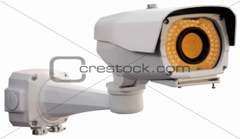 Security camera cutout