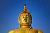 Face of Biggest Golden Buddha