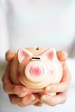 piggy bank and copyspace