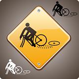 Sport incident, bike