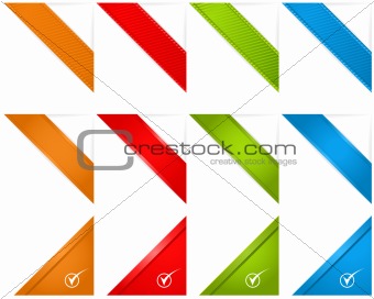 Web Page Corner Ribbons