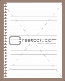 spiral notebook paper 