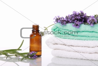 Aromatherapy oil and lavender