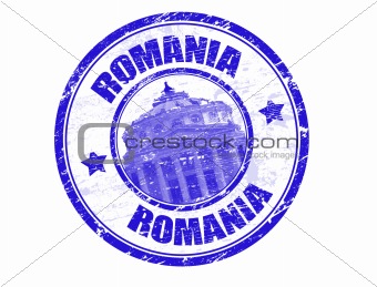 Romania stamp