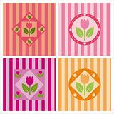 cute tulips backgrounds