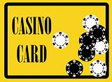 casino card poster