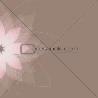 Abstract  flowers. Vector illustration