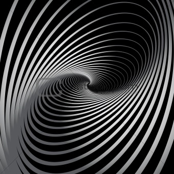 Abstract background with spiral whirl movement.