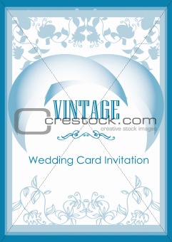 elegant flower background vector with space for text wedding