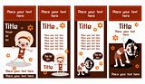 Two Sided Rack Cards or web banners. Kids  