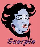 Woman Face Beauty Scorpio Horoscope zodiac seria