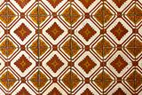 Tile floor pattern