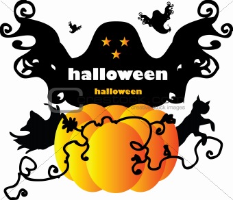 vector halloween illustration