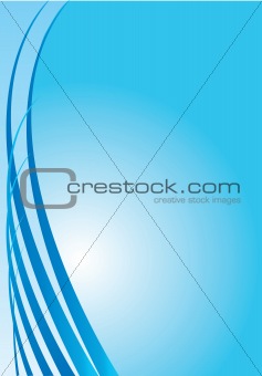 Abstract background, Vector blue cover or layout with big text a
