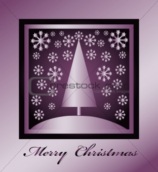 Merry Christmas card, poster, background, label