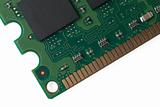 Memory chip circuit board detail