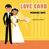 Wedding greeting card,  love, congratulations logo. Vector love 
