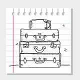 Scribble suitcases 