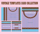Vintage Templates Card Collection
