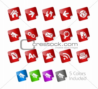 Web Navigation // Stickers Series