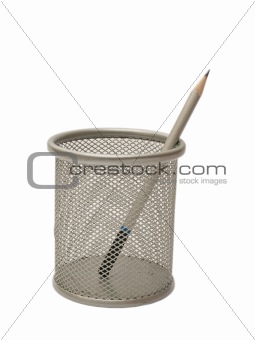 Lead pencil in cup