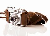Old fashioned photography camera