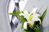 buttonhole with lily