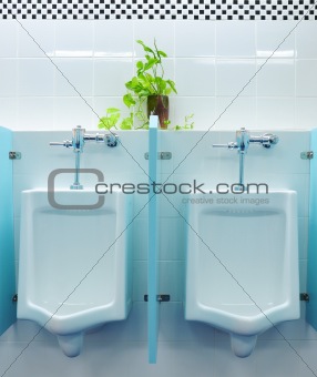 urinals at office