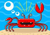 cartoon crab