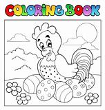 Coloring book with Easter theme 4