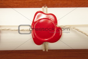 Sealed scroll document
