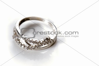 White gold Ring