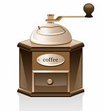 Coffee grinder.  