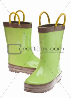 Green Gardening Boots