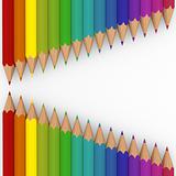 3d pencil colorful