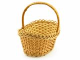 An Empty Wattled Basket