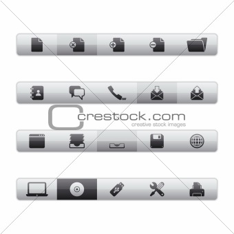 Interface Icons - Office Gray
