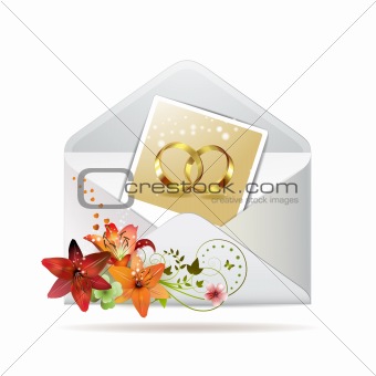 Envelope with photo