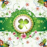 St. Patrick's Day card design