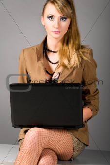 Erotic business woman