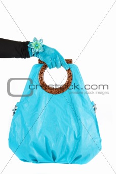 women bag at hand
