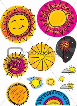 Set of Various Suns