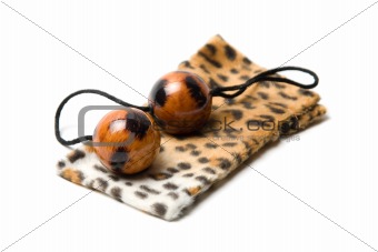 Leopard vaginal balls