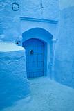 Blue door