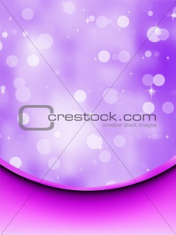 Bokeh card with purple silk. EPS 8