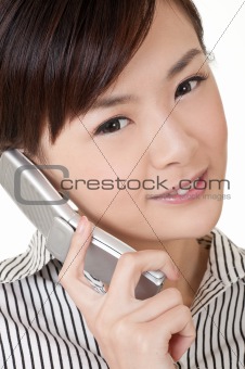 Attractive Asian business woman